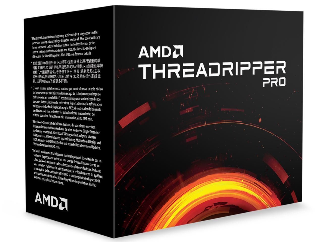 AMD Ryzen Threadripper PRO 3955WX processeur 3 9 GHz 64 Mo L3 Neuf - vue 3