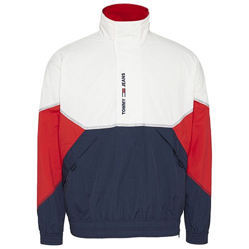 tommy hilfiger lightweight popover jacket - M