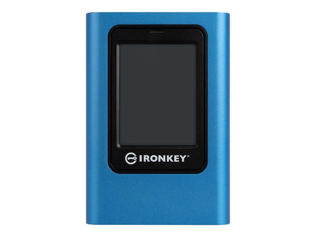 Kingston IronKey Vault Privacy 80 - SSD - chiffré - 960 Go - externe (portable) - USB 3.2 Gen 1 (USB-C connecteur) - 256-bit AES-XTS, FIPS 197 - Conformité TAA