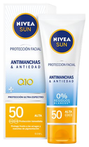 Sun protección facial antimanchas & antiedad Nivea Protection solaire - vue 2