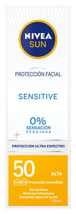 Sun UV face Sensitive Nivea Protection solaire - vue 2
