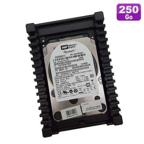 Disque Dur Interne Dell Disque Dur 250go Sata 2.5" Wd Velociraptor Wd2500hhtz 683543-001 10k Icepack