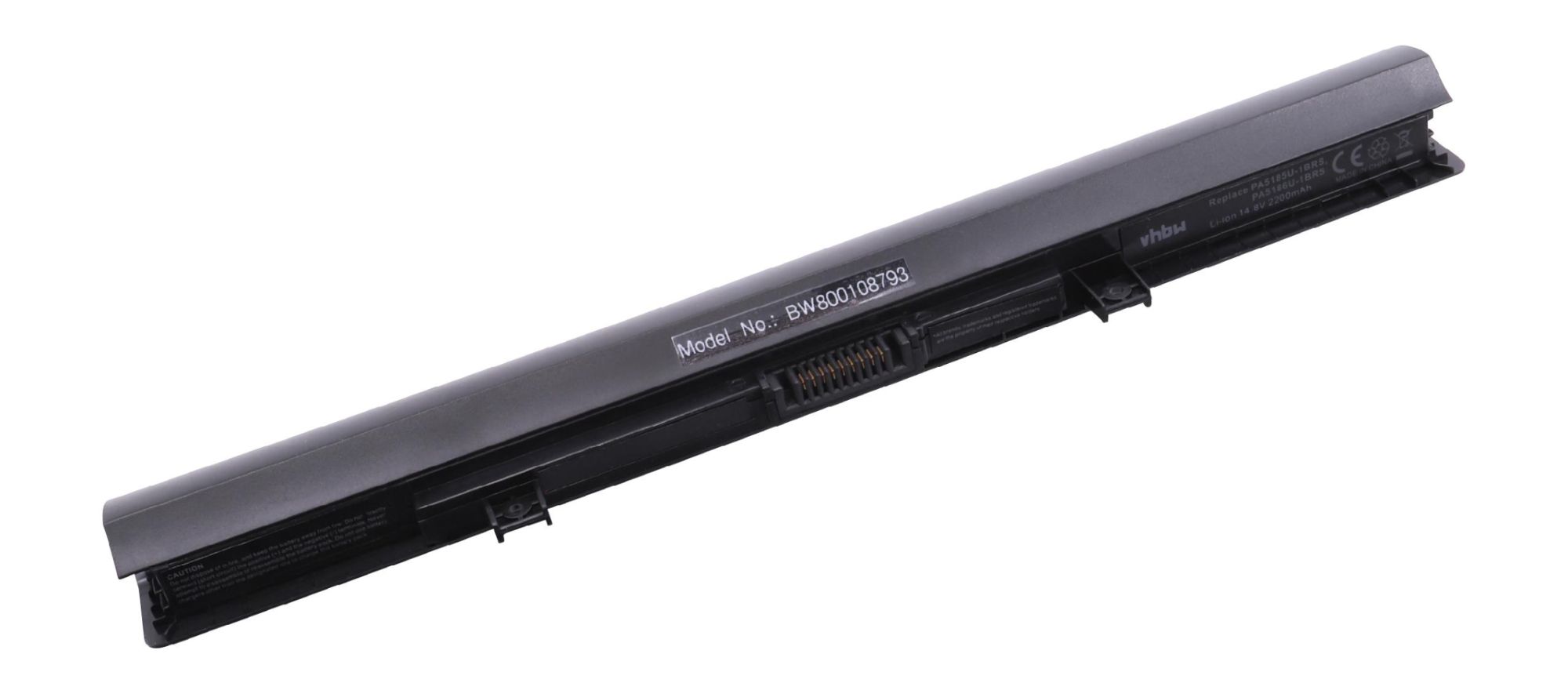 vhbw batterie compatible avec Toshiba Satellite Pro L50t-B, L55-B, L55Dt-B, L55t-B, R50-C-008-1, S50-B laptop (2200mAh, 14,8V, Li-Ion, noir)