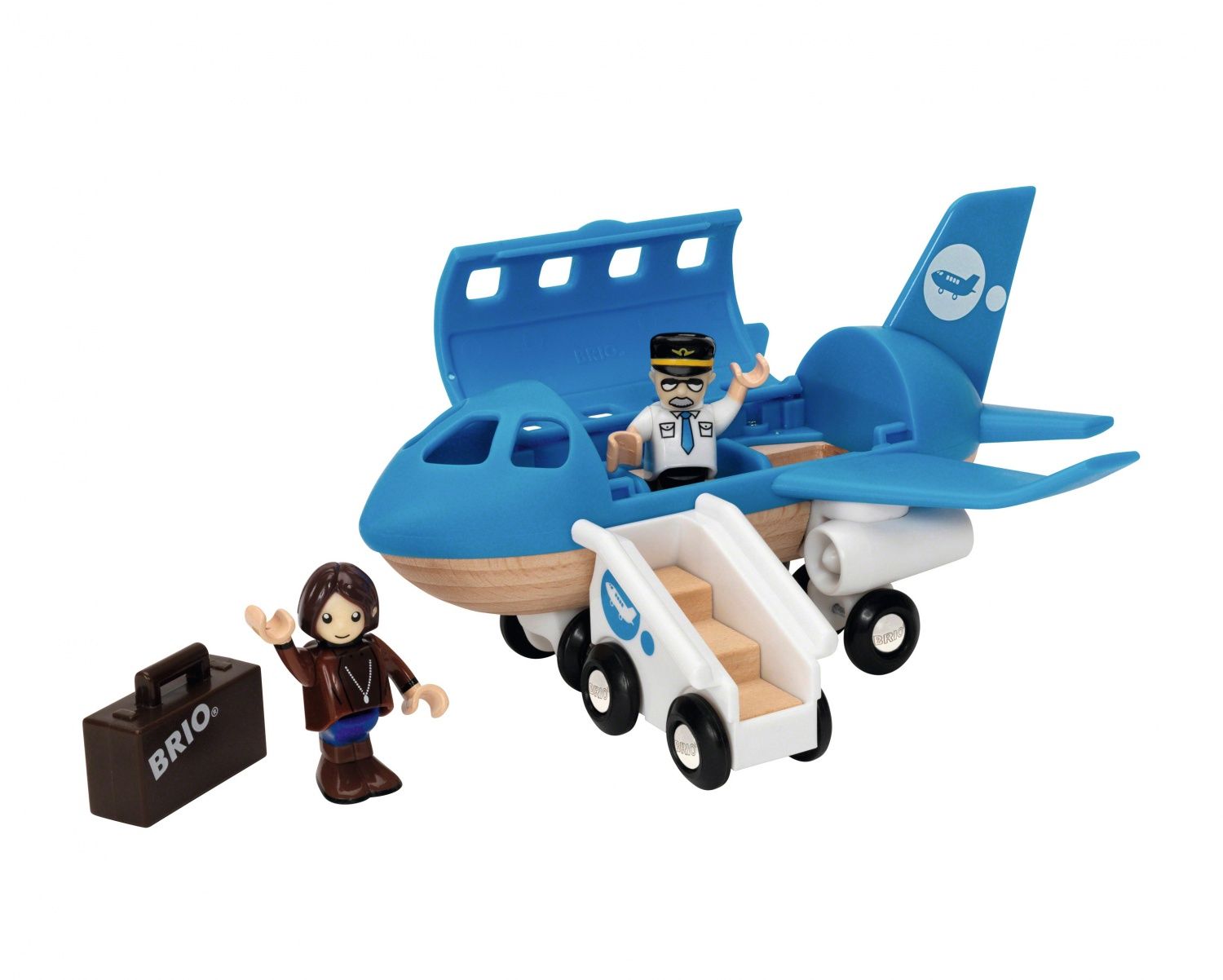 Brio World Avion de Voyageurs Train 33306 Taille Unique