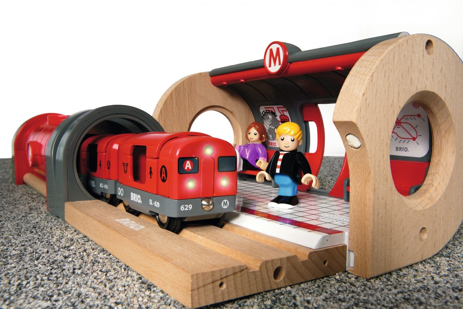 Train Brio : Circuit métro Brio