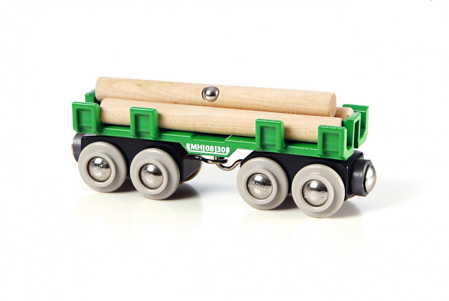 Train Brio : Wagon convoyeur de bois Brio - vue 2