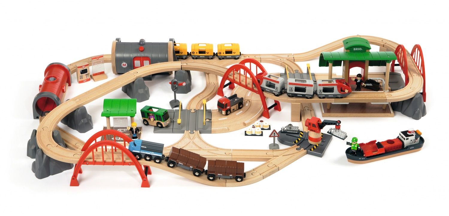 Circuit de chemin de fer deluxe Brio Brio