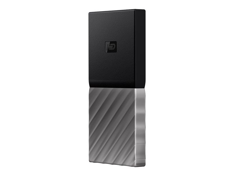 WD My Passport SSD WDBKVX0020PSL - Disque SSD - chiffré - 2 To - externe (portable) - USB 3.1 Gen 2 (USB-C connecteur)