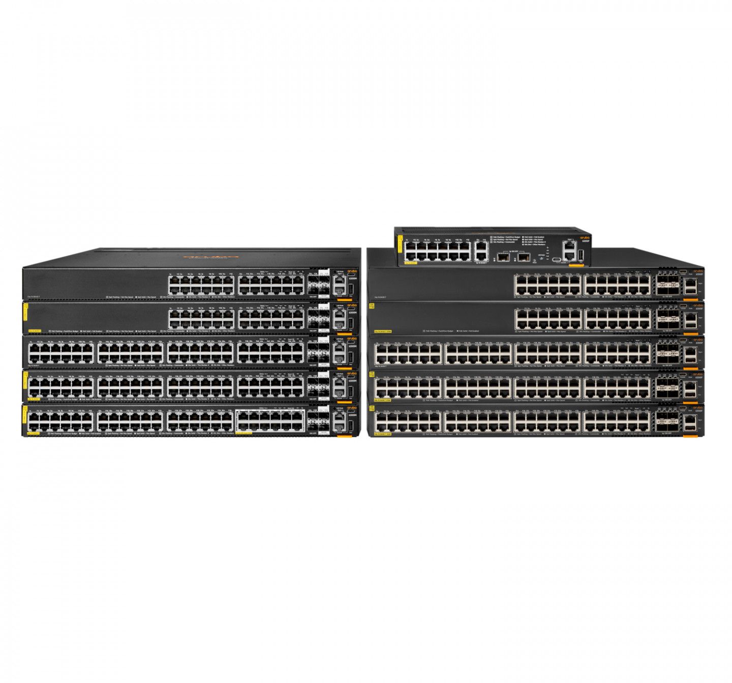 HPE Aruba 12G Class4 PoE 2G2SFP+ Switch Commutateur C3 Géré 12 x 101001000 PoE+ + 2 x 1001000 liaison montante + 2 x 1 Gigabit / 10 Gigabit SFP+ Montable sur rack ...