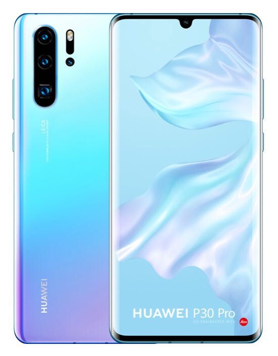Huawei P30 Pro 128 Go (RAM 8 Go) Double SIM Breathing Crystal Nacré