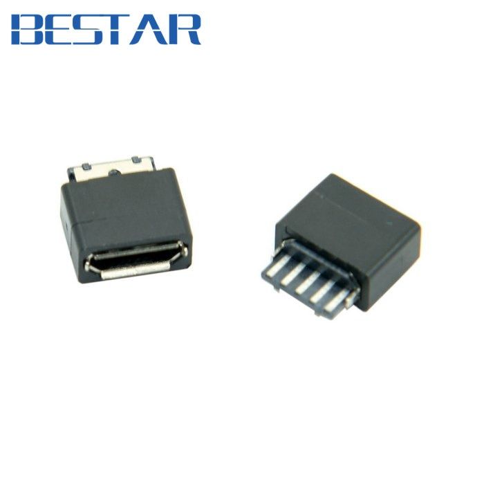 Adapter Connecteur de prise Jack audio Type B Micro USB femelle à 5 broches, 10 pièces, adaptateur de soudure, pièces de réparation, livraison gratuite