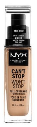 Nyx Can?T Stop Won?T Stop Full Coverage Foundation True 30ml