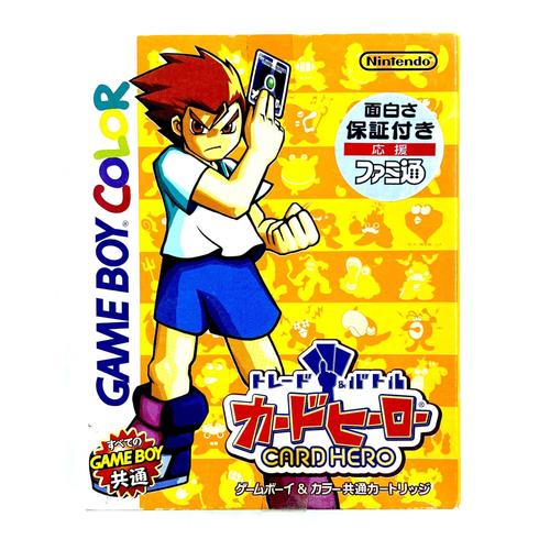 Card Hero: Trading And Battle Jeu Nintendo Game Boy Color Import Japon