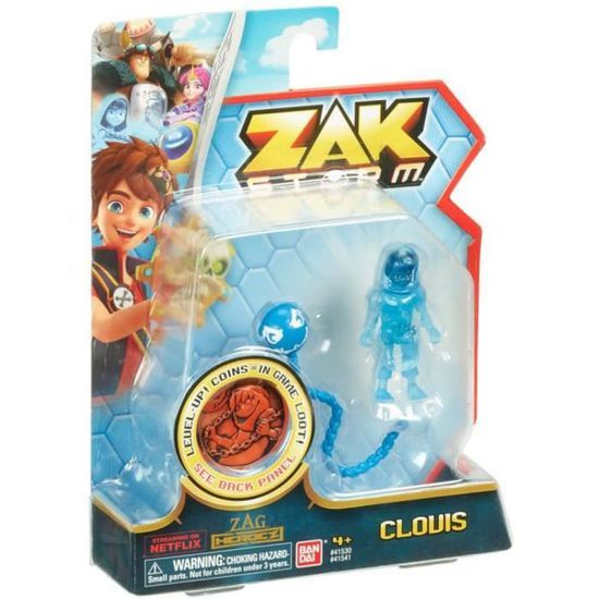 Zak Storm - Figurine Articulée Clovis - 41541