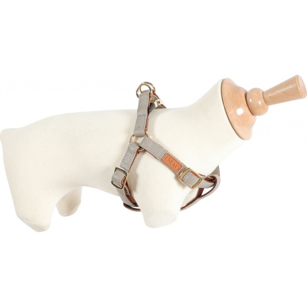 Comparer les prix de Zolux Harnais Imao Mayfair 20 Mm Taupe Pour Chien