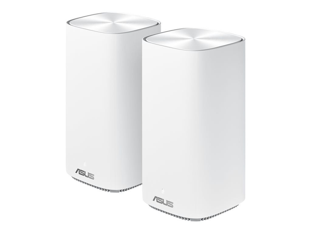 Asus Set de 2 Routeurs sans fil ZenWiFi AC Mini CD6 blanc