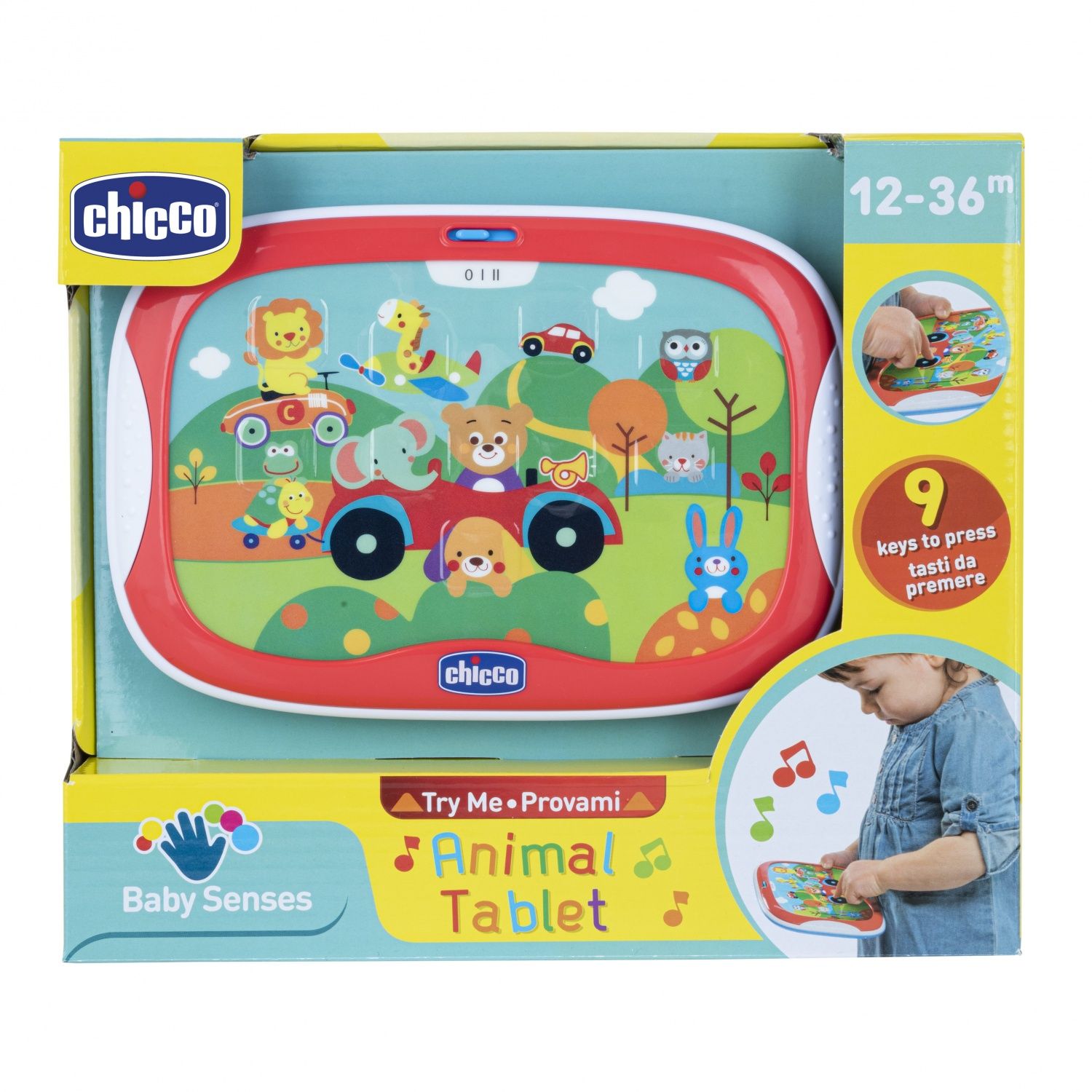 Chicco Tablette des Animaux 1 Unité