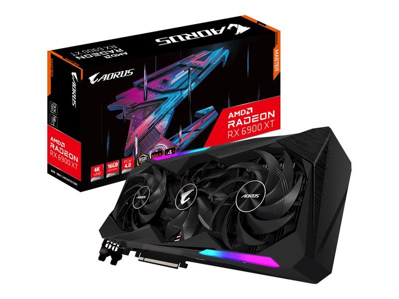 GIGABYTE AORUS GV R69XTAORUS 16GD carte graphique AMD Radeon RX 6900 XT GDDR6 Neuf - vue 4