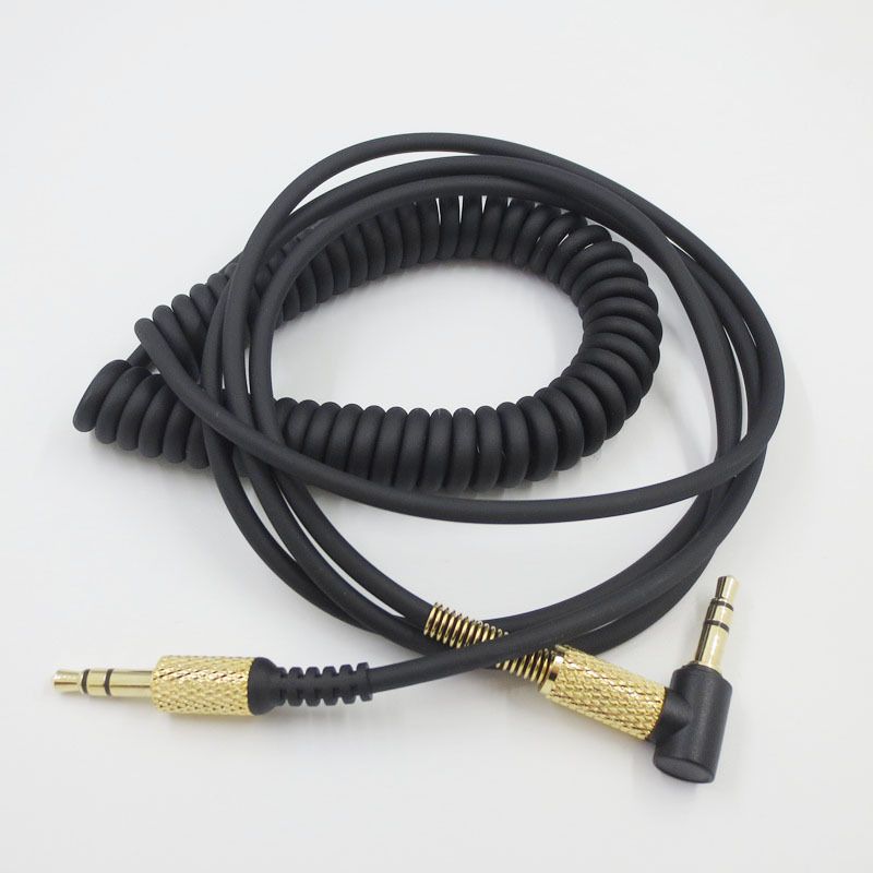 Cable de remplacement audio pour casque Marshall Major III /Major II /Major I Noir