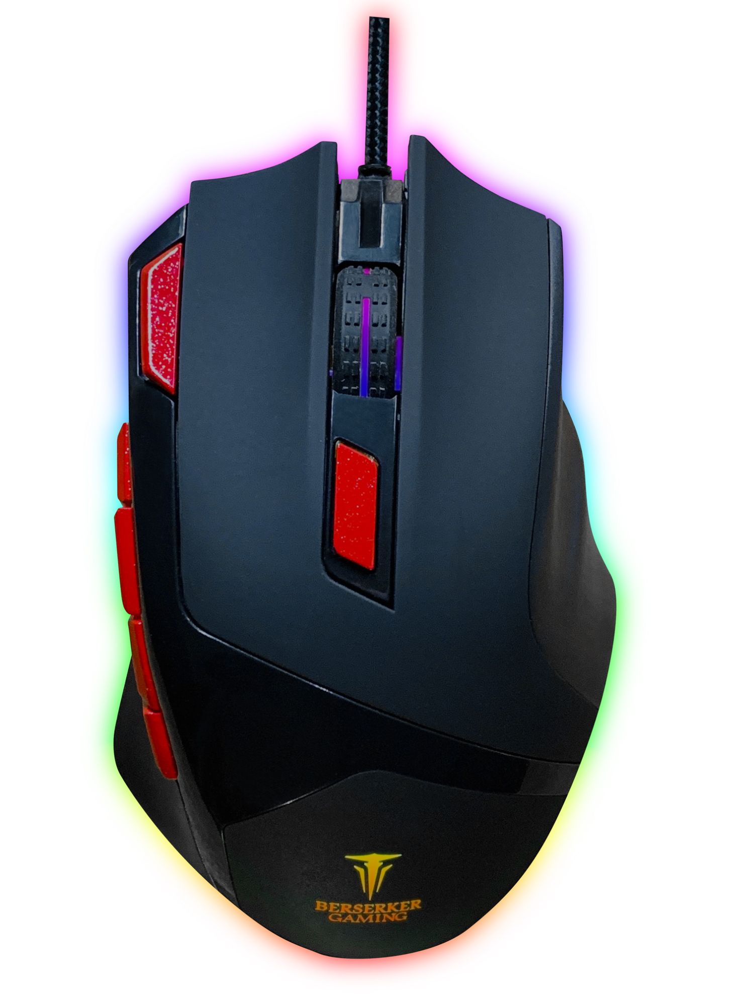 Gaming VESETI V1 9 Boutons 3200 DPI LED RVB Rétroéclairé