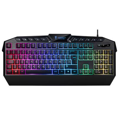 Clavier Gaming Multimédias THOR GX-800FR AZERTY RVB Led Rétro-éclairé