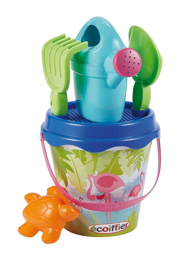 Summer Seau Garni Décor Flamant 17 Cm