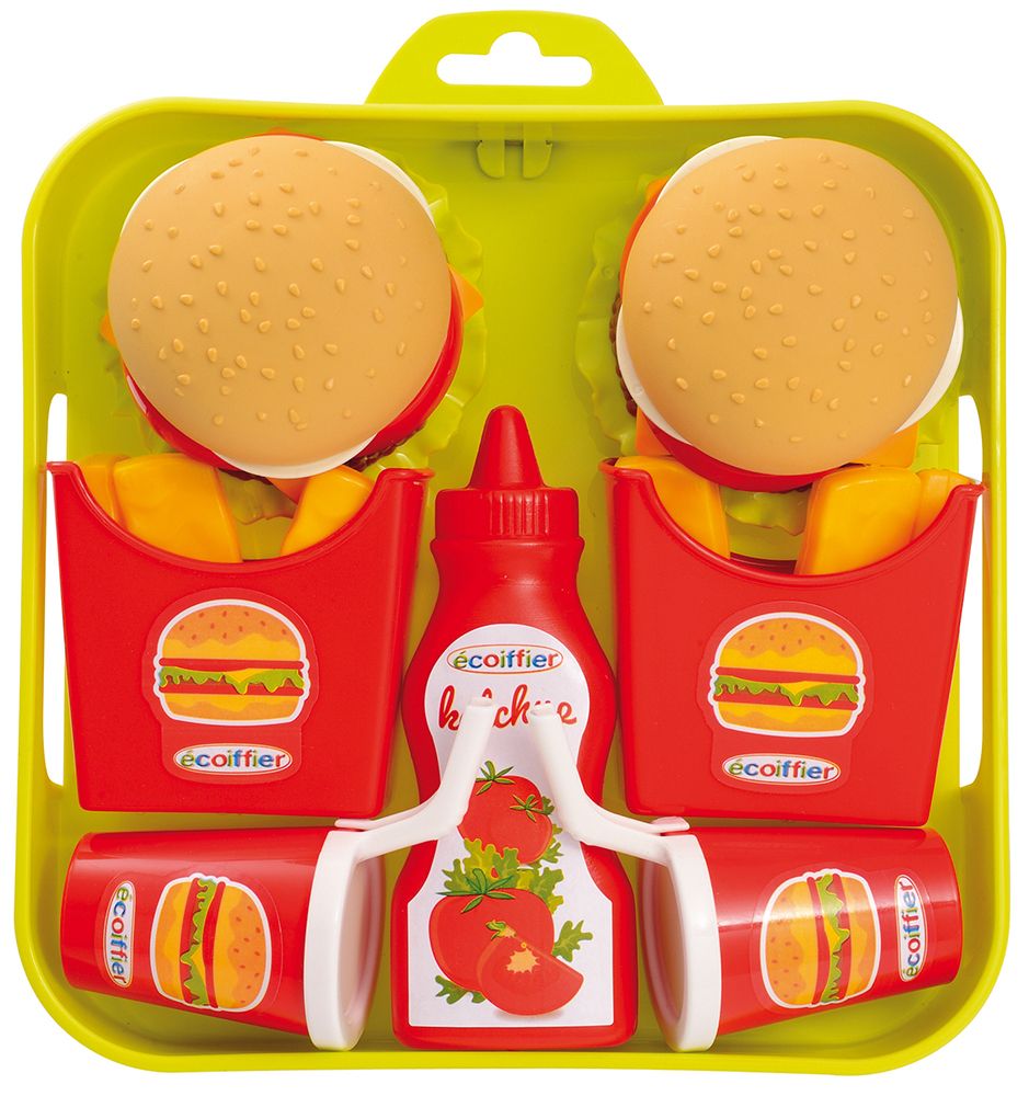 ECOIFFIER CHEF Plateau Hamburger 19 5 cm - vue 2