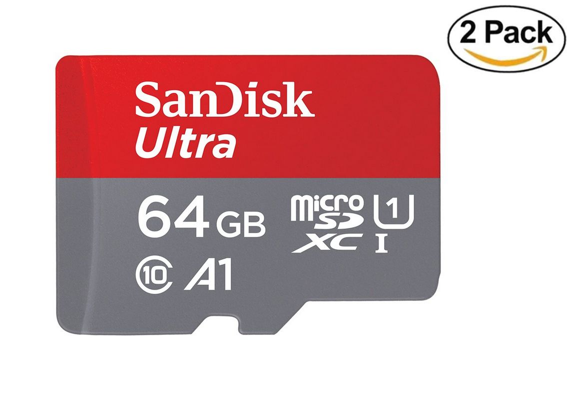 2PCS Sandisk Ultra Micro SD SDXC Class 10 UHS I 120Mb/