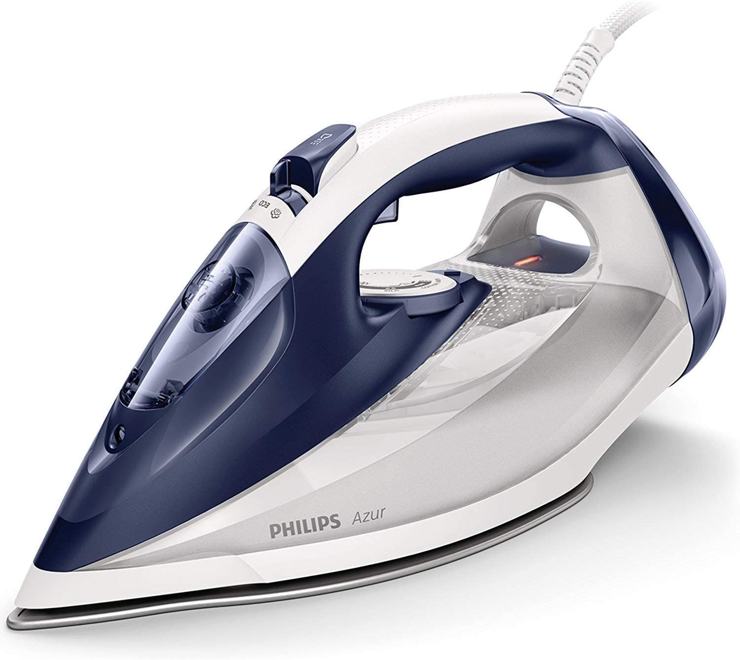 Fer A Repasser 2400w Gris Blanc Bleu