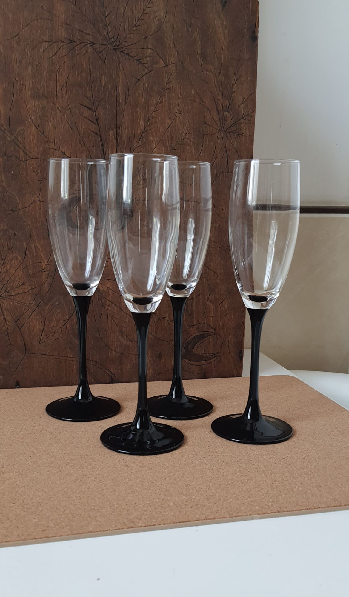 Lot De 4 Flutes À Champagne "Luminarc" Vintage - État correct sur Rakuten
