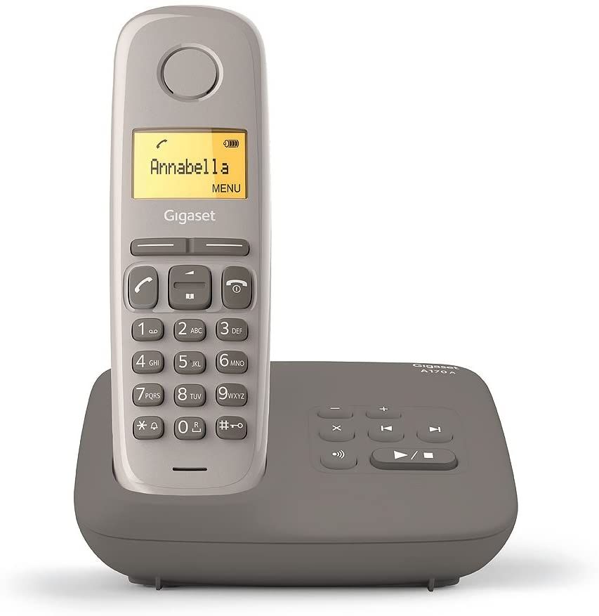 téléphone fixe solo sans fil DECTGAP avec répondeur