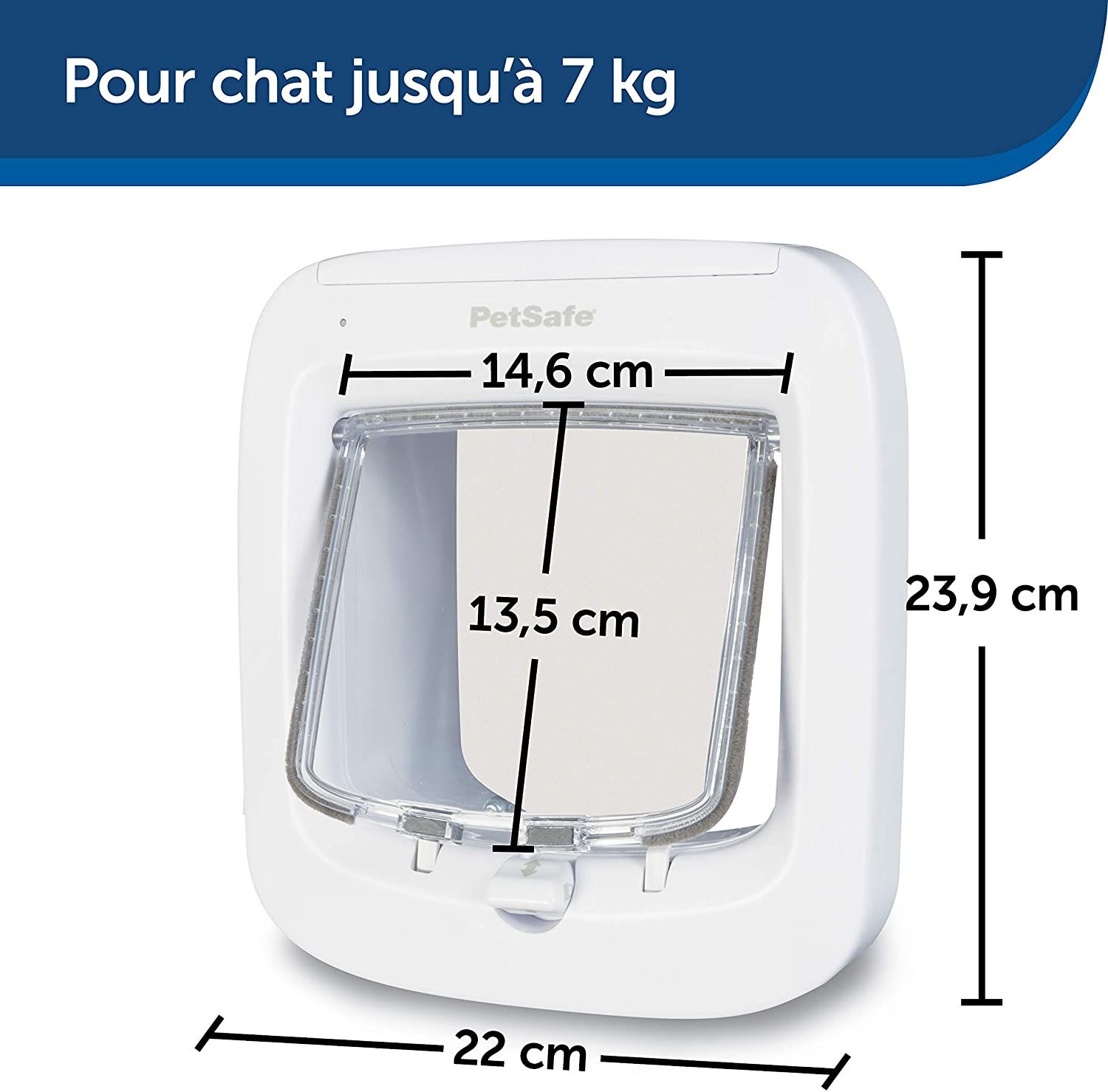 Petsafe Chatière À  Puce Électronique Pour Chat Avec Micropuce