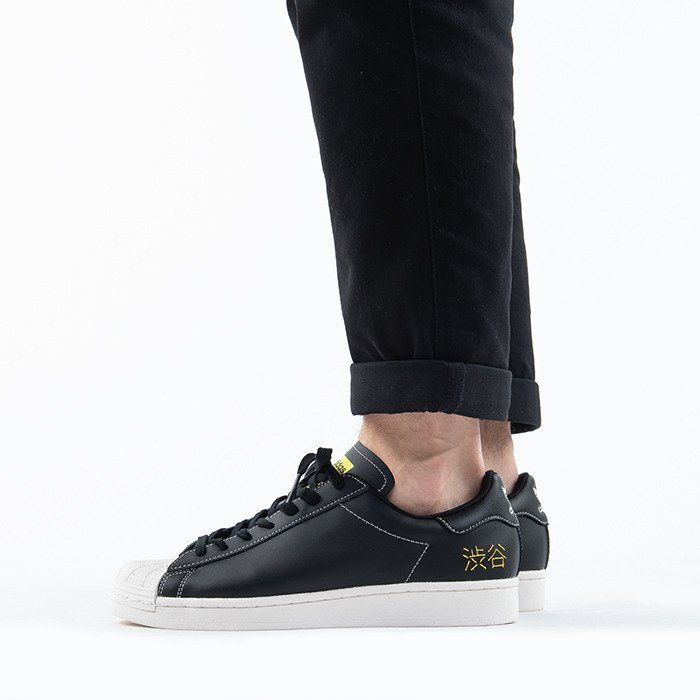 Adidas Originals Superstar Pure Fv2833 - Noir / Blanc / Jaune - 39 1/3 Adidas Originals Superstar Pure Fv2833 - Noir / Blanc / Jaune - 39 1/3