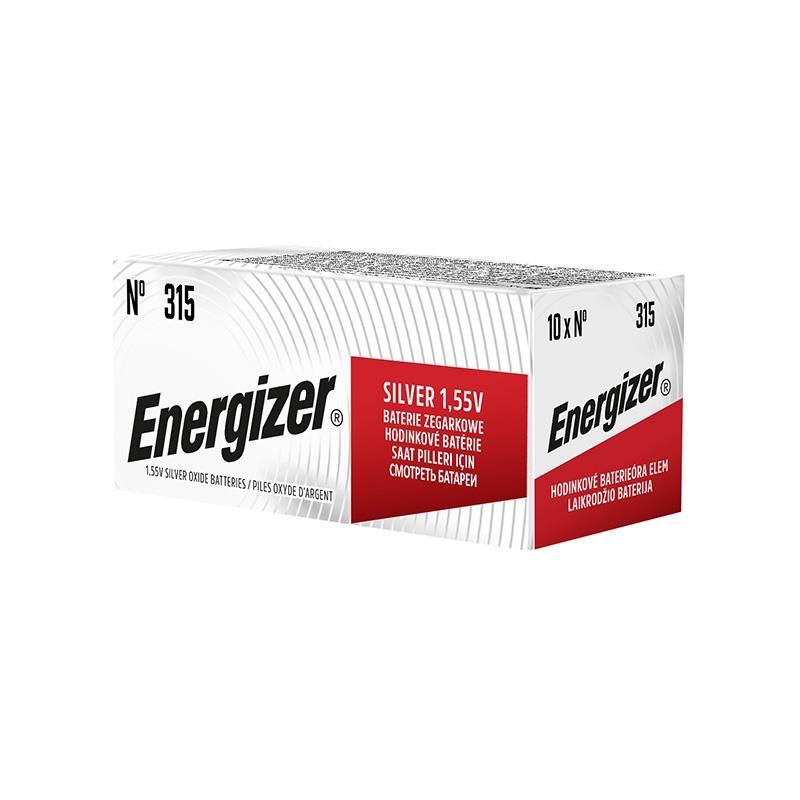 ENERGIZER Lot de 5 Blisters de 1 Pile Montres 1 55V Oxyde d' 315 SR67 SR716SW - vue 2