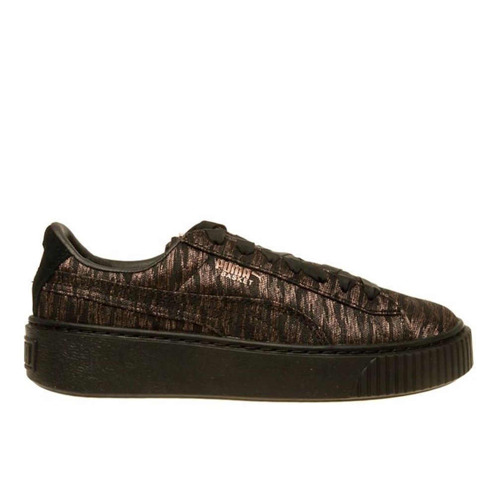 Baskets basses Puma Basket Platform Bi Color