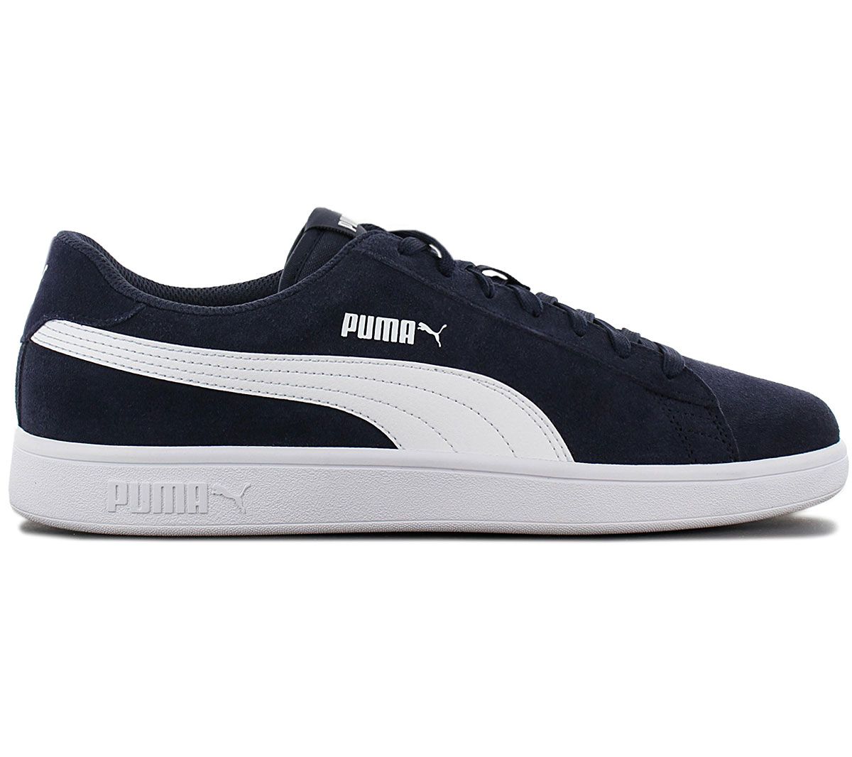 Puma Smash V2 - Hommes Baskets Sneakers Chaussures Bleu 364989-04 - 40 1/2