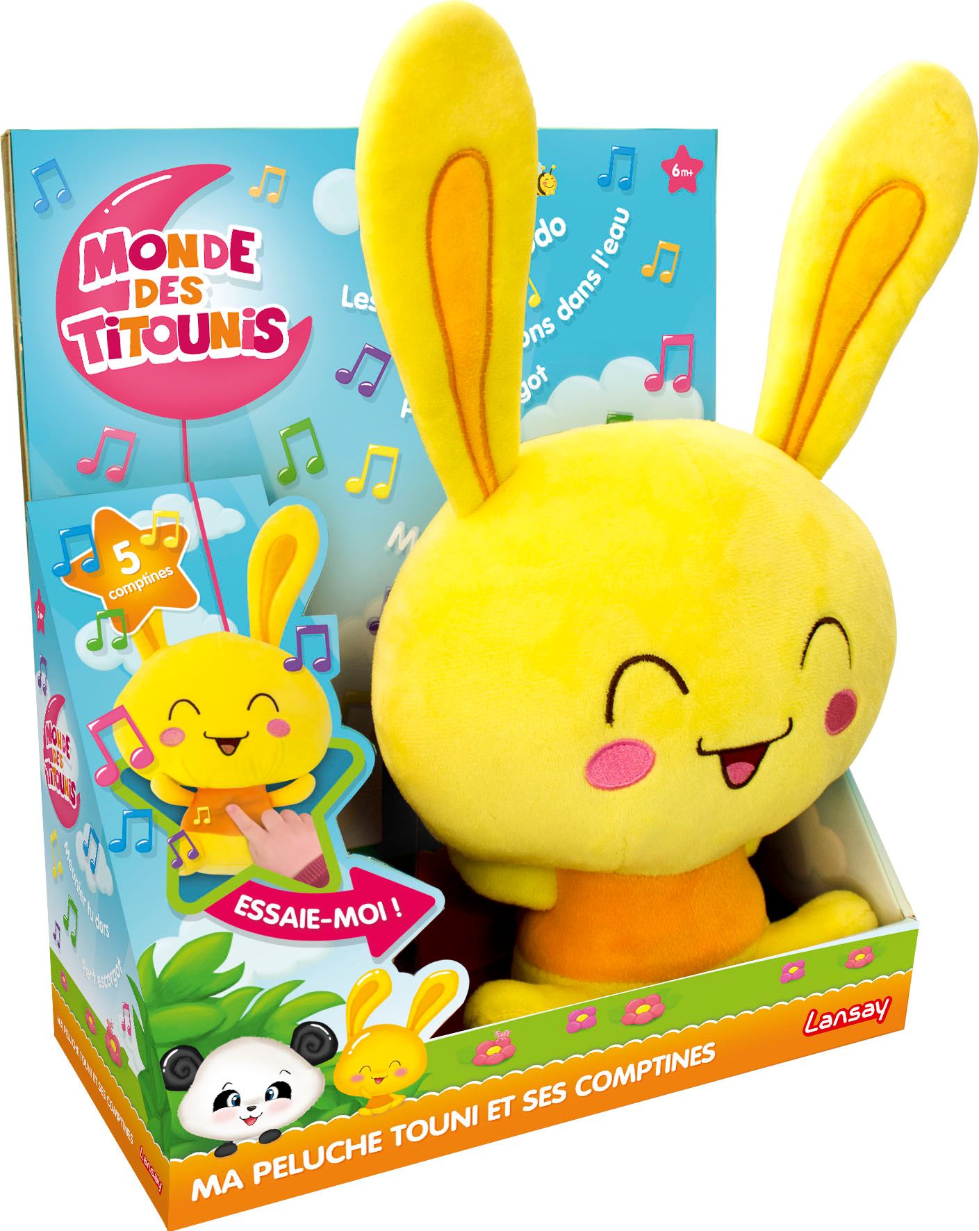 Peluches Titounis Ma Peluche Touni Et Ses Comptines