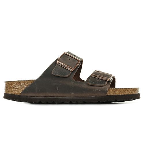 Mules Arizona en cuir huilé - vue 3