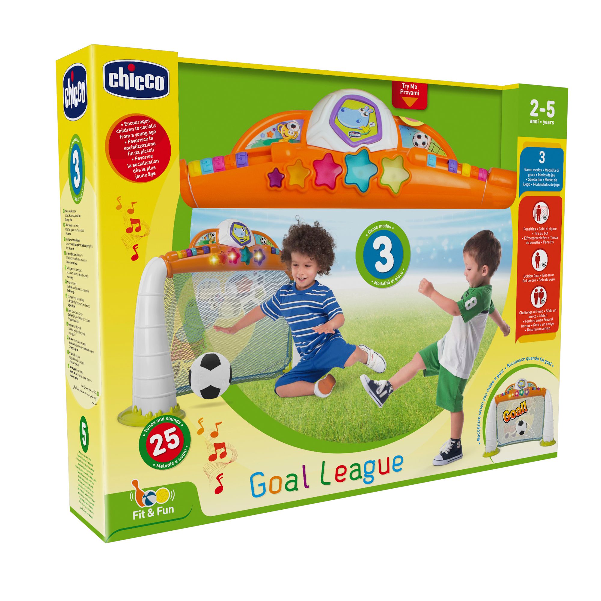 Chicco Fit&Fun Jeu de stand de football 2