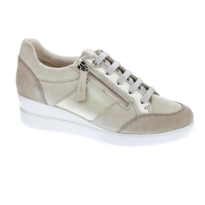 Sneakers D Stardust D Creme 40 - Multicolore - 38