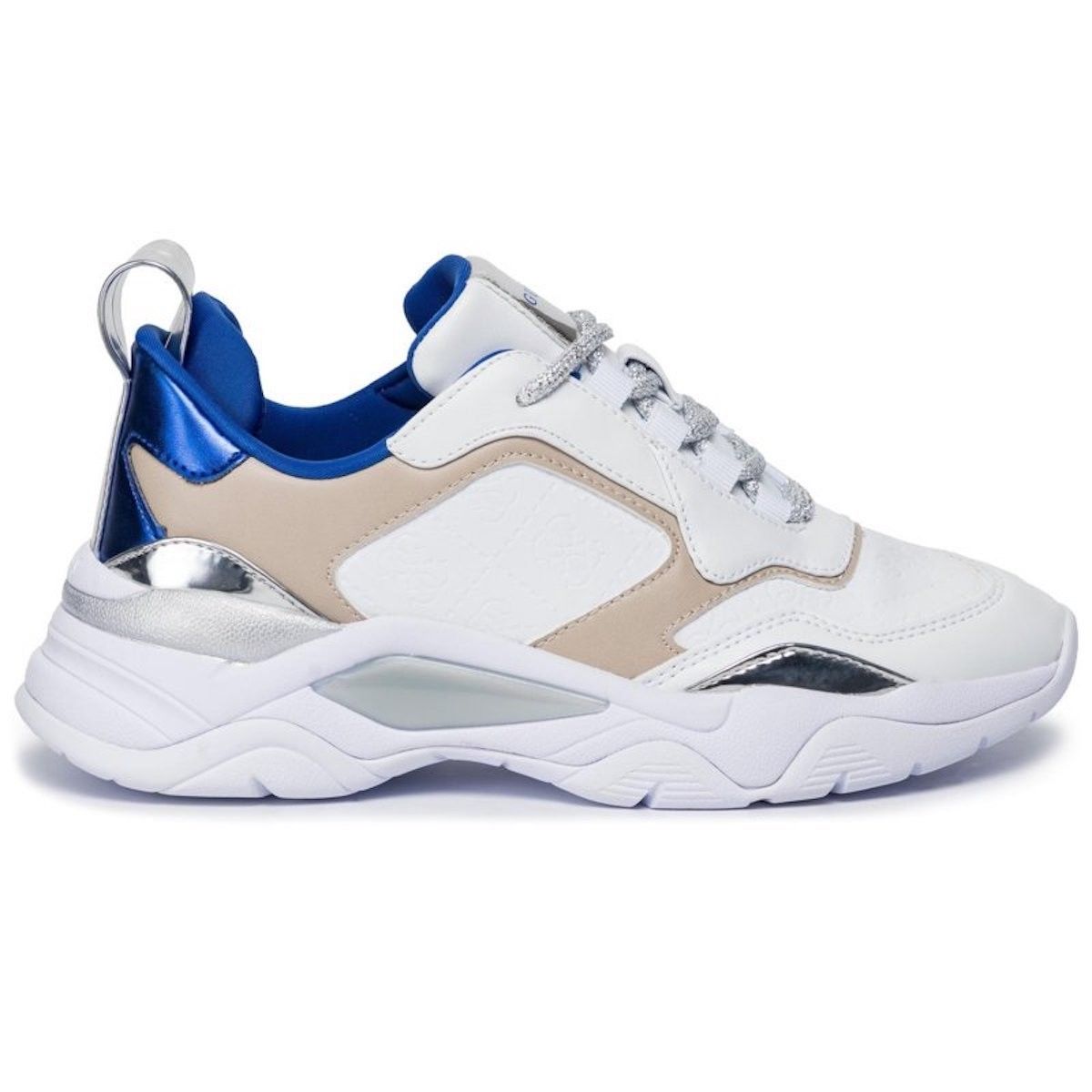 Basket Mode Guess Furner Fl8furele12white - Blanc - 36