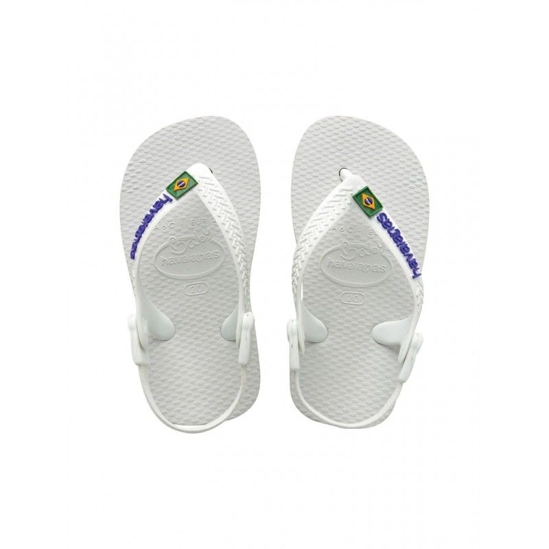 Tongs enfant Havaianas BABY BRASIL LOGO - vue 9