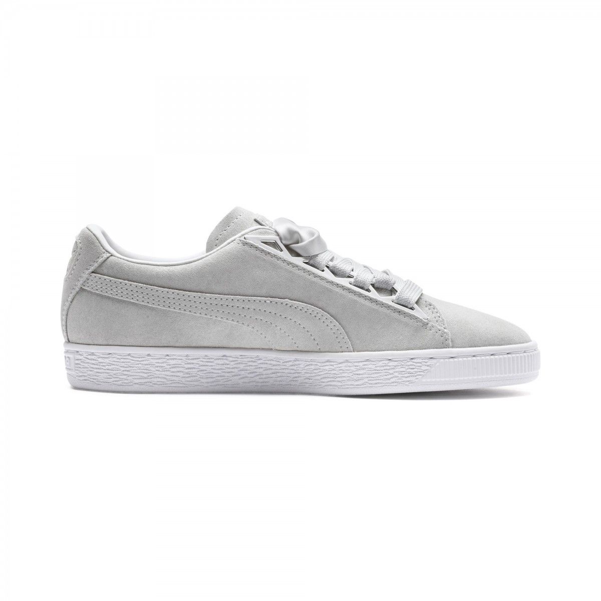 Basket Mode Puma Suede Jewel Metalic 36672502 - Gris - 36