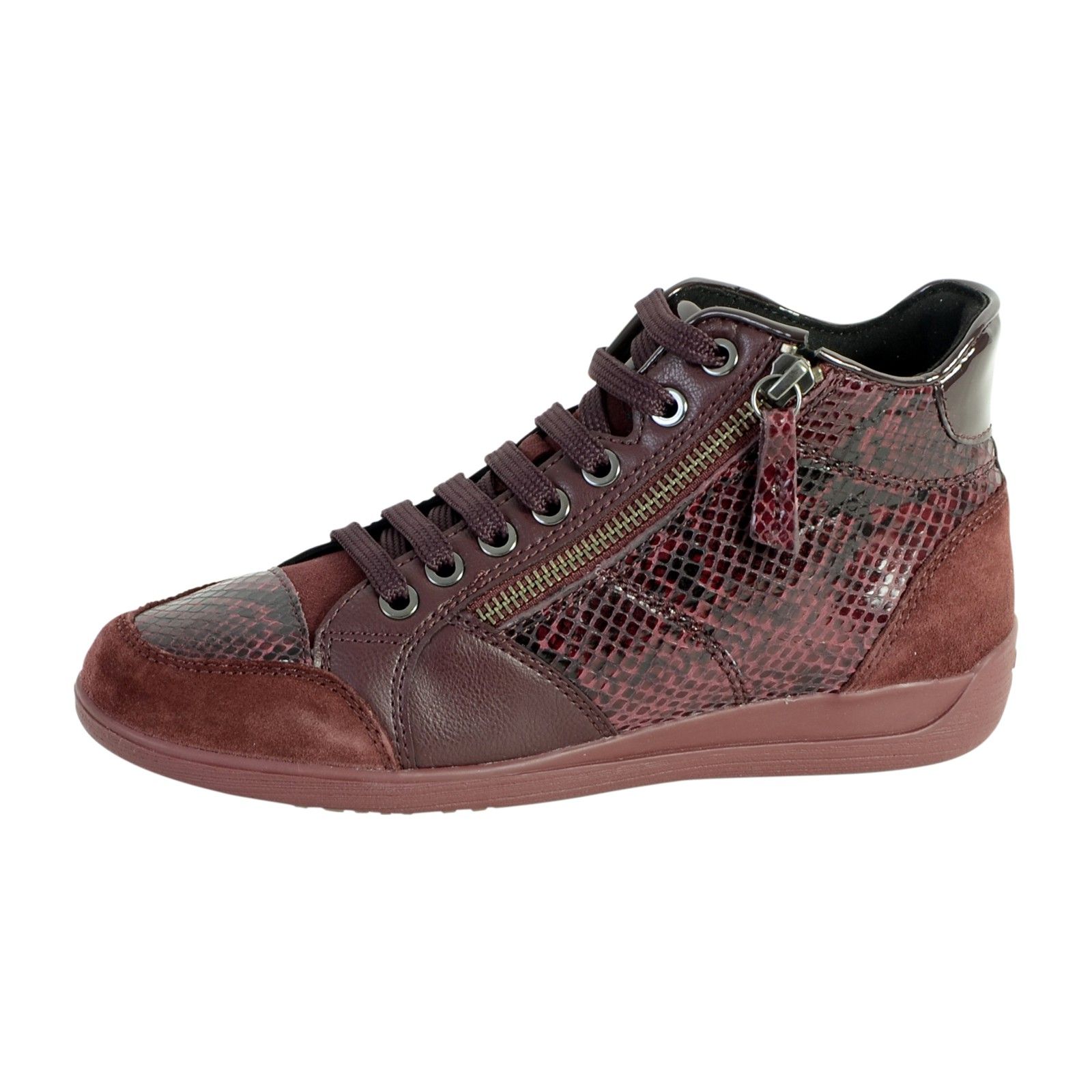 Basket Geox Myria Nappa Suede - Noir - 37