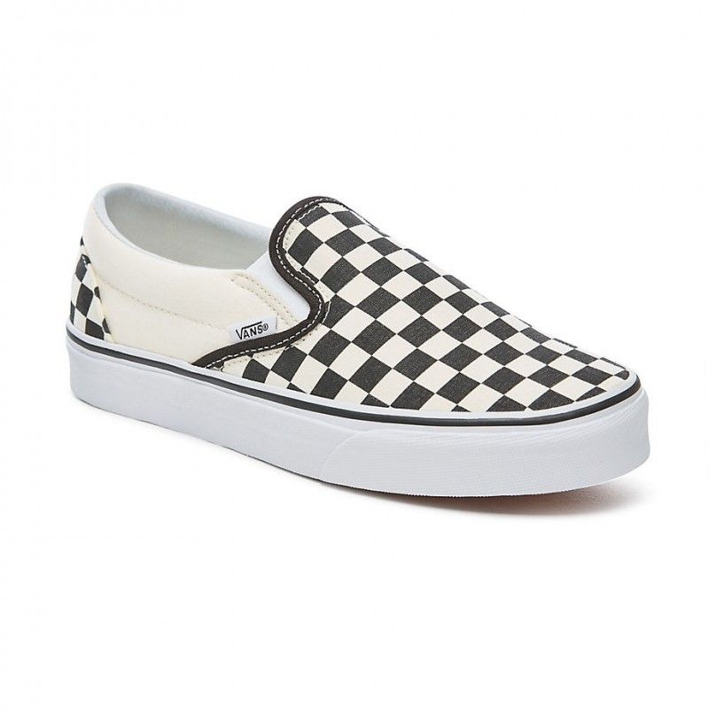 Baskets Vans Classic Slip-On Beige Damier - 43