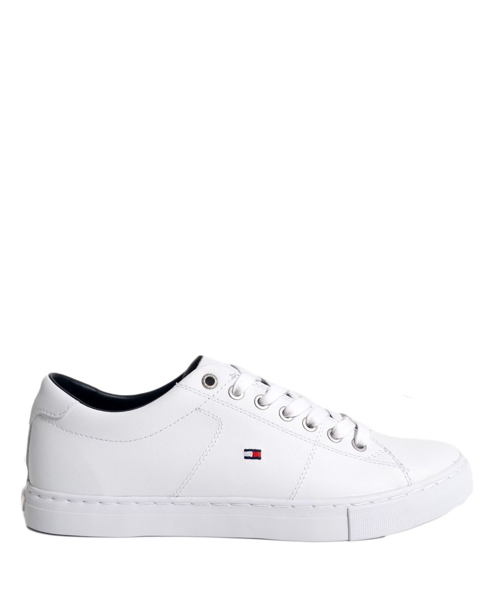 Sneaker Homme Tommy Hilfiger Essential Leather Fm0fm02157 - Blanc - 41