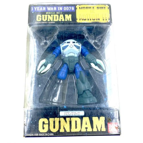 Mobile Suit Gundam Ms In Action Modã¨Le à Pinces Rx-78-2 Boxed (Wrong Box)