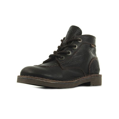 Bottines Kickers Kick Col Pour Enfants En Cuir. - 34