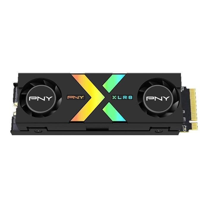 PNY CS3150 XLR8 Gaming EPIC X RGB Disque dur SSD Interne .2 NVMe RGB Heatsink M280CS3150XHS 2TB RB Neuf - vue 4