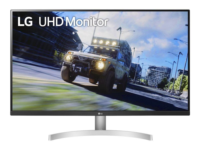LG 32UN500 W Écran LED 31.5 3840 x 2160 4K @ 60 Hz VA 350 cdm² 3000:1 HDR10 4 ms 2xHDMI DisplayPort haut parleurs
